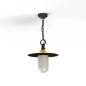 Preview: Kupferschatten mattglas schwarzgrau